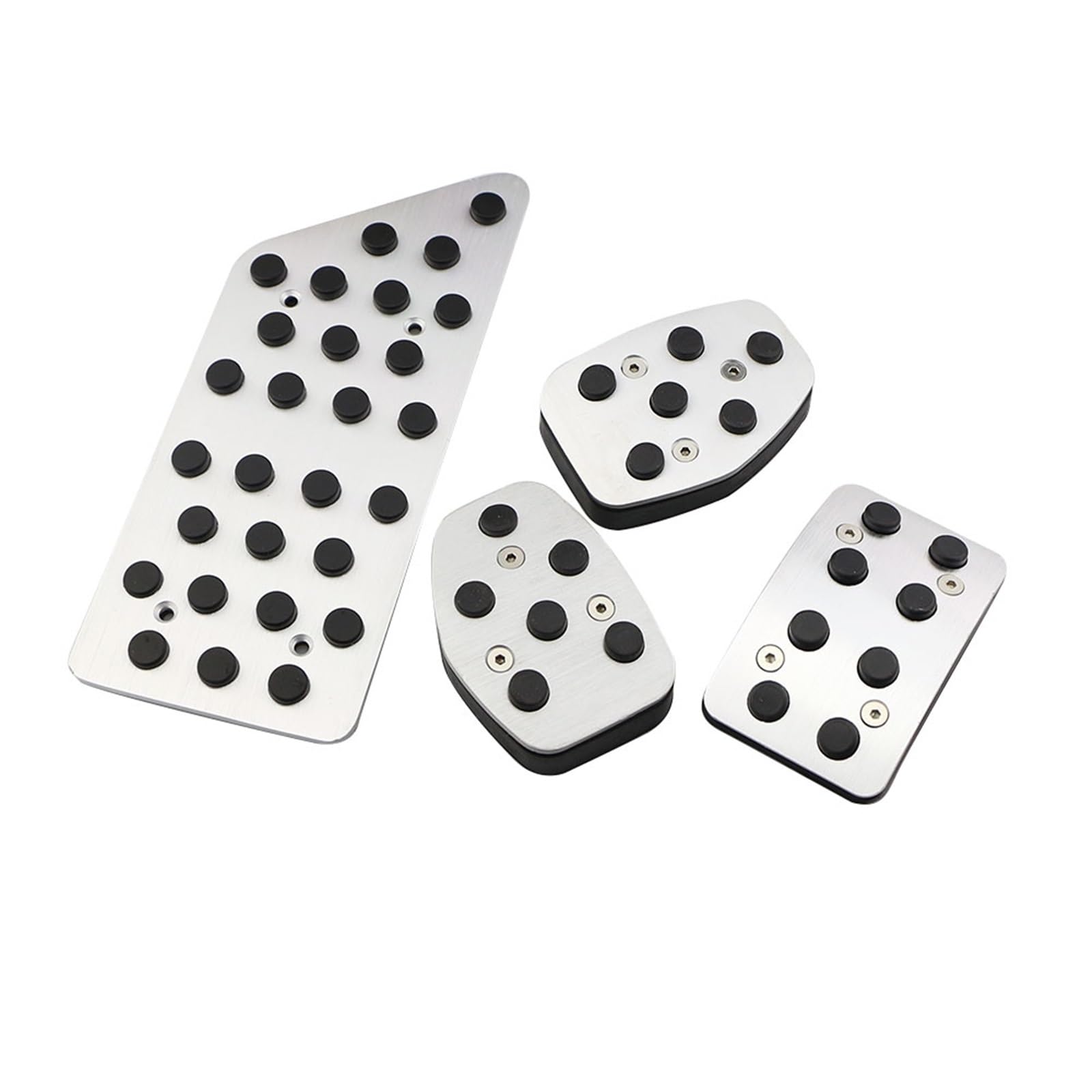 Pedale del Freno Auto Per Citroen C5 C6 LHD Pedali per auto Freno Gas Frizione Coperchio pedale acceleratore carburante pedali auto (Colore : 4 PCS)