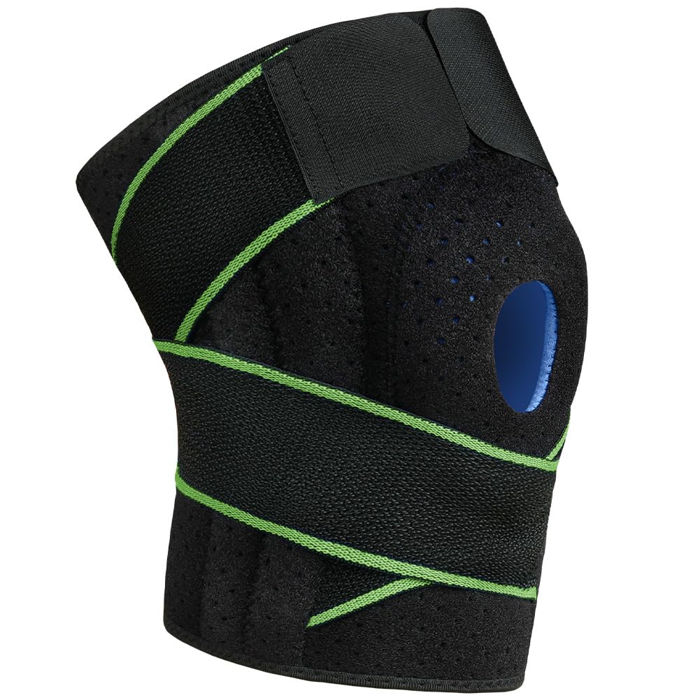 ACWOO Kniebandage für Männer Damen, Verstellbare Patella, Orthopädische Kniestütze, Sport Bandage Knie für Meniskusriss