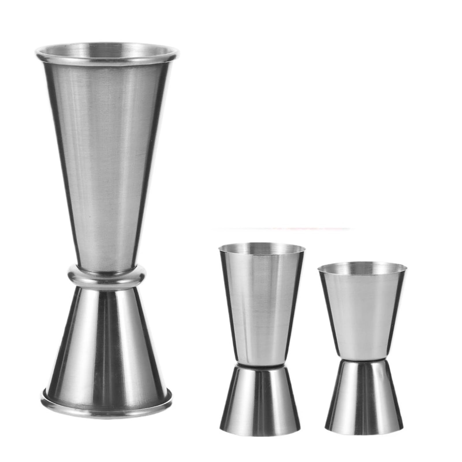 1pc Cocktail Shaker Messbecher Jigger Küche Bar Zubehör(Type 2-30-50ml)