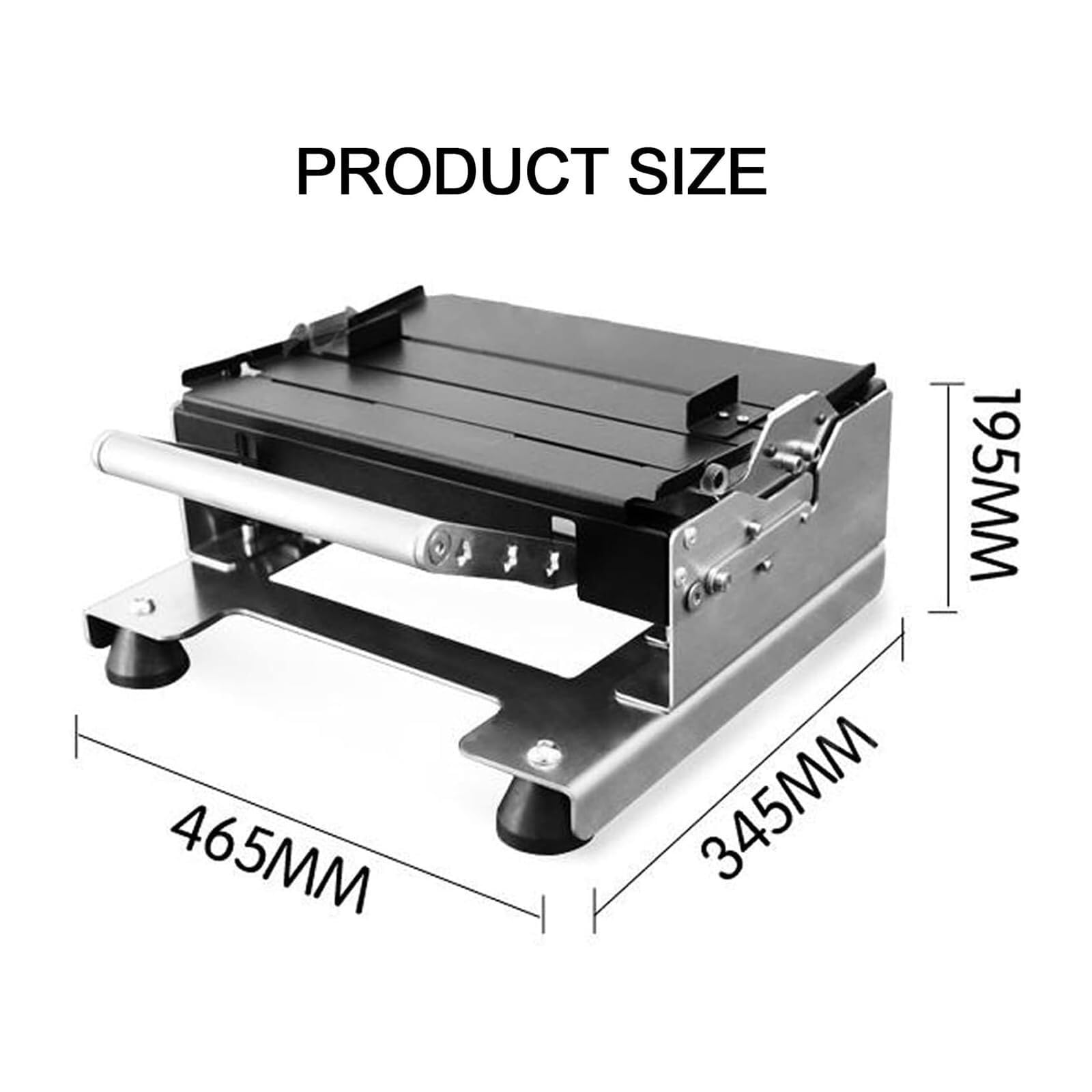 Sushi Rollschneider Maschine, Edelstahlschneider für präzises gleichmäßiges Schneiden, manueller Lebensmittelschneider für Sushi, Fleisch, Tofu, Gemüse