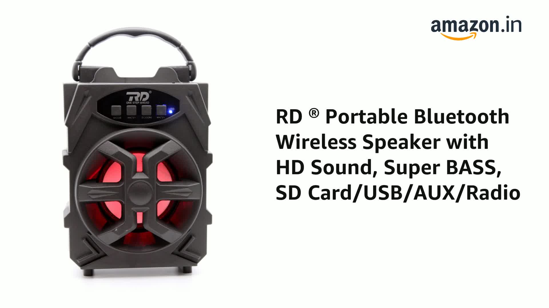 rd bluetooth speaker