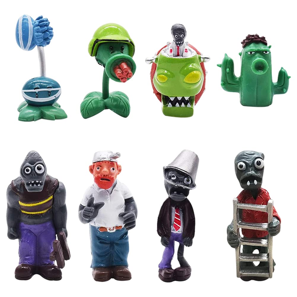 Buy s Zombies Mini Figures, 8pcs Zombies Cake Toppers Cake Decoration