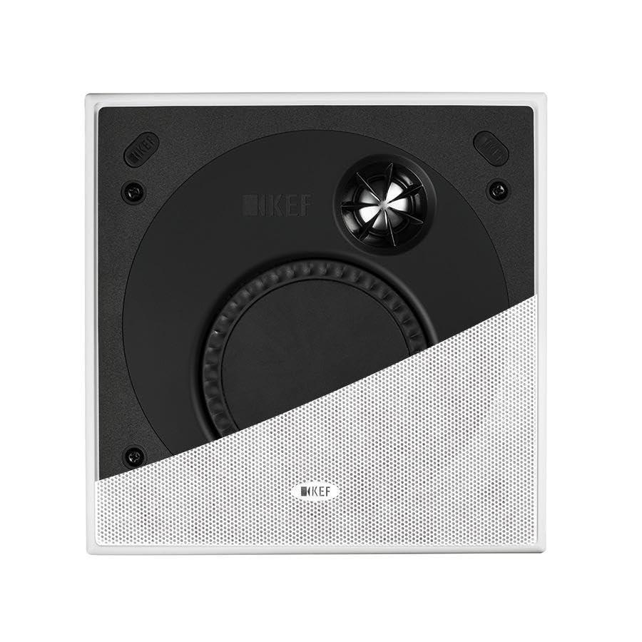 KEF Ci160TS ultrapłaski głośnik do zabudowy o głębokości zabudowy 3,6 cm, biały