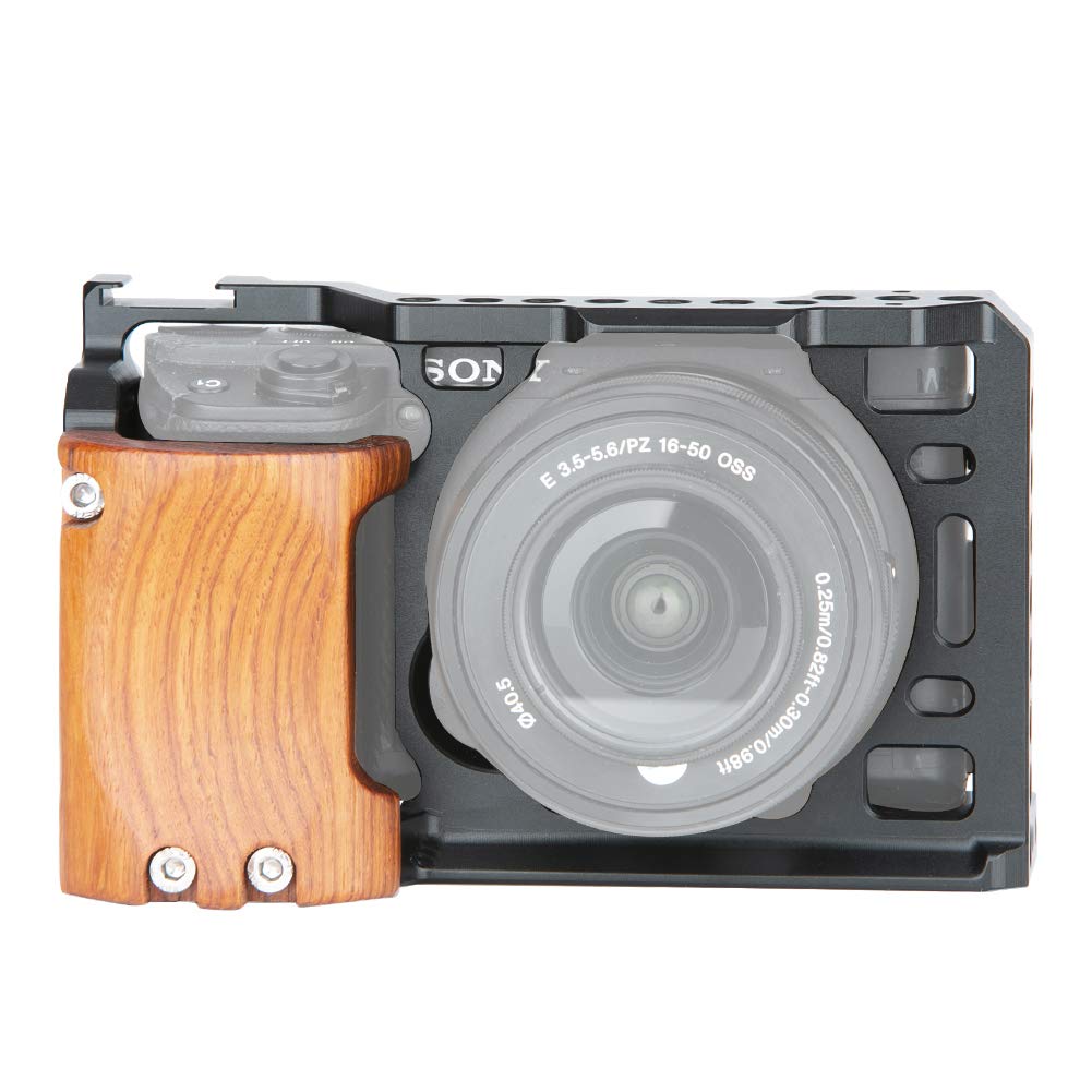 SONY α6500 ILCE-6500 ミラーレス一眼カメラ + 専用ケージ Amazon | NICEYRIG フルカメラケージ カメラケージ For Sony A6400