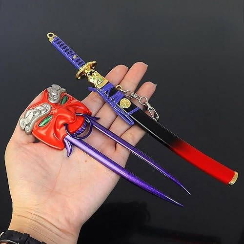 Miniatura 4 de Superbuybox Valorant - Juego de cuchillos para armas de artes marciales, colección de juegos, decoración de escritorio, habitación, mochila,