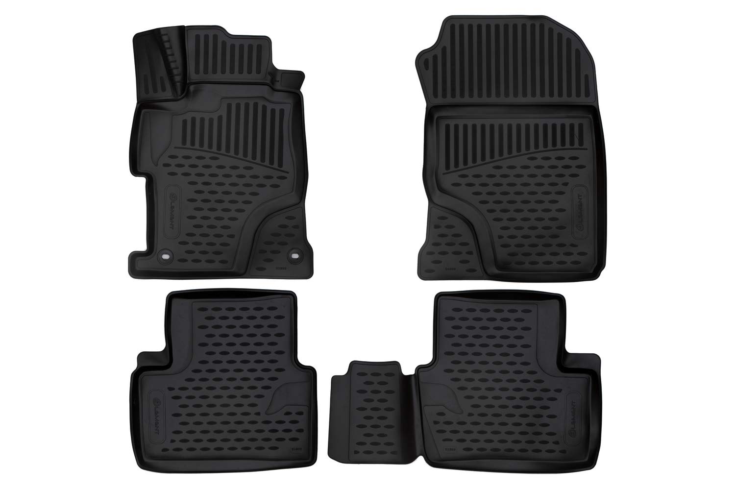 ELEMENT Alfombrillas 3D para Hyundai Tucson III 2015-2021 | SUV | Alfombrillas Coche Originales | 4 Piezas — view 56