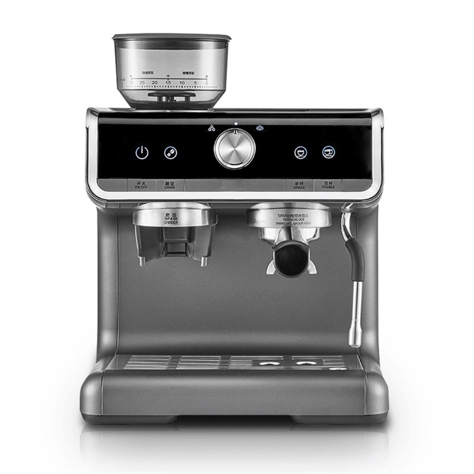 Coffee Maker Coffee Pot Electric Coffee Machine Espresso Maker Portable Fully Automatic Grinding Integrated Steam Milk Froth Machine