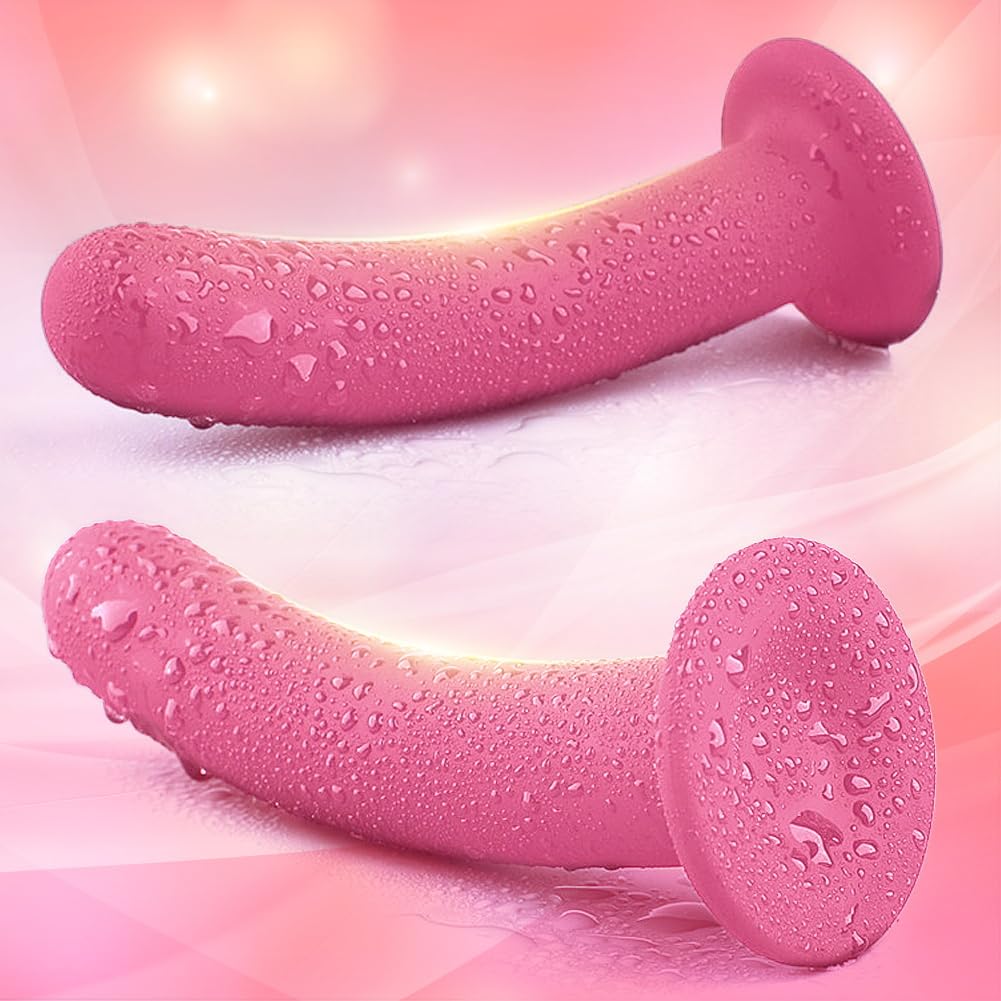 SXOVO 3 Pezzi Plug Anale, Dildo Anale in Silicone con Potente Ventosa, Dilatatore Anale Semplice, Stimolatore Prostata Massaggio del Punto G, Plug Analesex per Uomo Donna Coppie Principianti (Rosa)