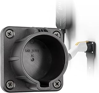 MECMO EV Charger Nozzle Holster Dock for J1772 EV Coupler Connector Electric