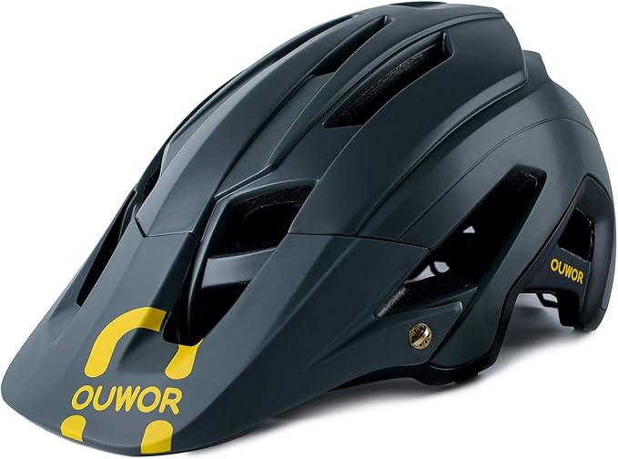 OUWOR Mountain Bike MTB Helmet for Adults and Youth