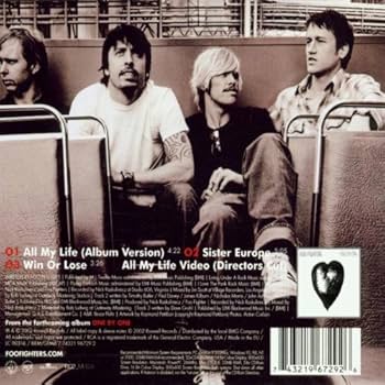 【中古】 All My Life フー・ファイターズ Amazon.co.jp: All My Life: ミュージック