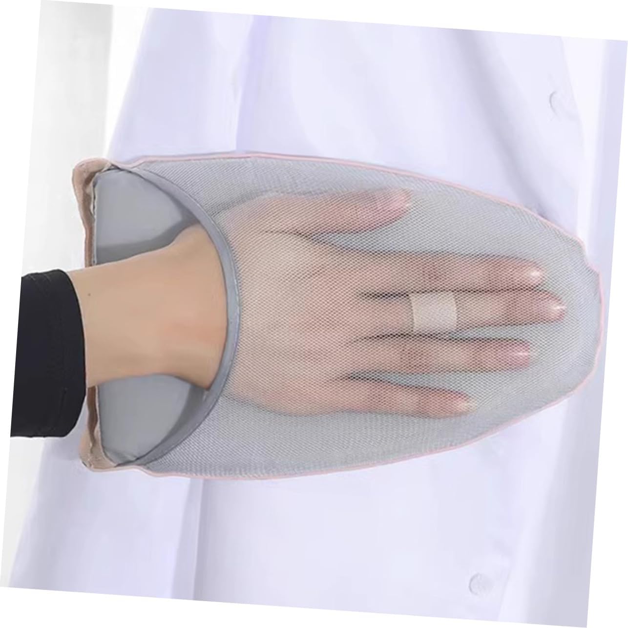 KICHOUSE 2pcs Ironing Mitts with Finger Breathable Garment Steamer Gloves for Safe Ironing of Shirts Coats Shirts and More