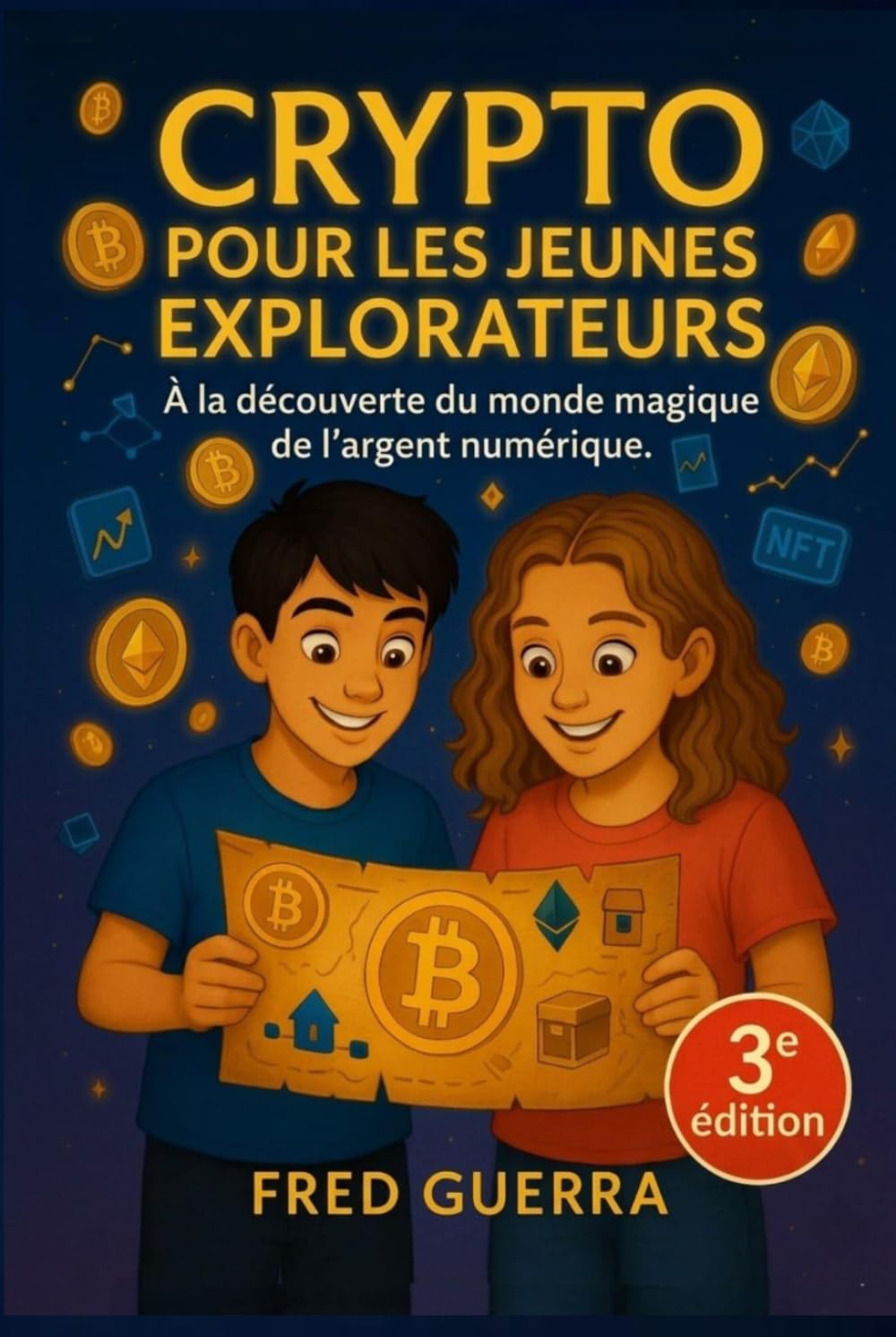 Crypto pour les Jeunes Explorateurs: À la découverte du monde magique de l'argent numérique.