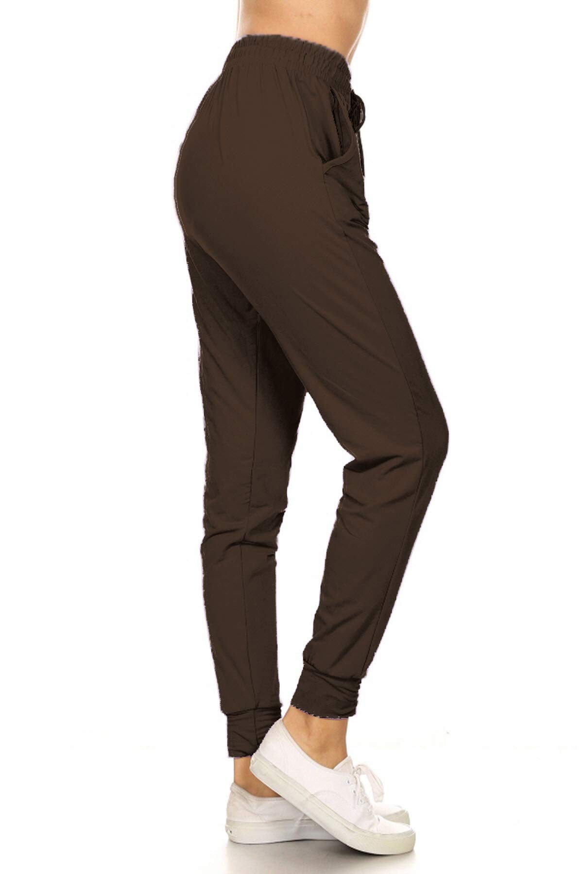 Leggings Depotwomens Jogger Track Cuff Sweatpants With Pockets For