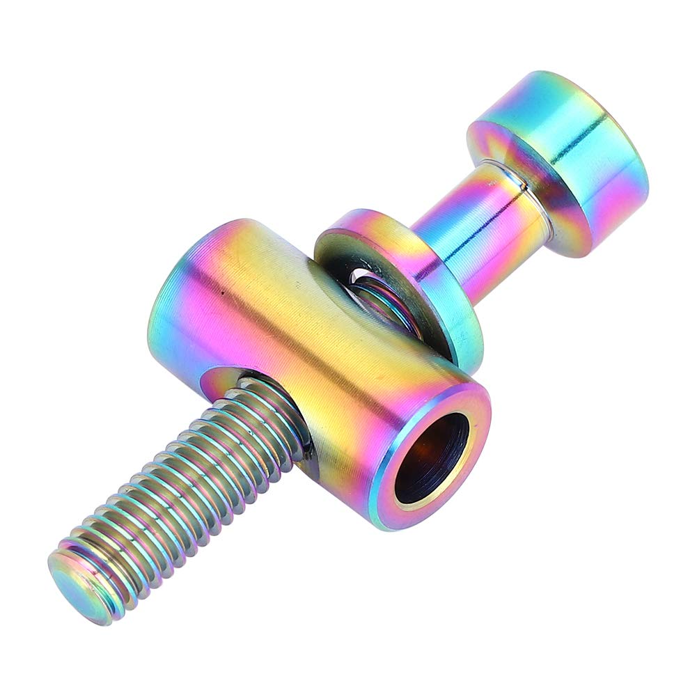KIMISS Bullone Reggisella per Bicicletta in Lega di Titanio M5x30/35/40mm Vite a Testa Tonda - Bullone Fisso Reggisella - Ideale per Vari Modelli di Biciclette Riscritto