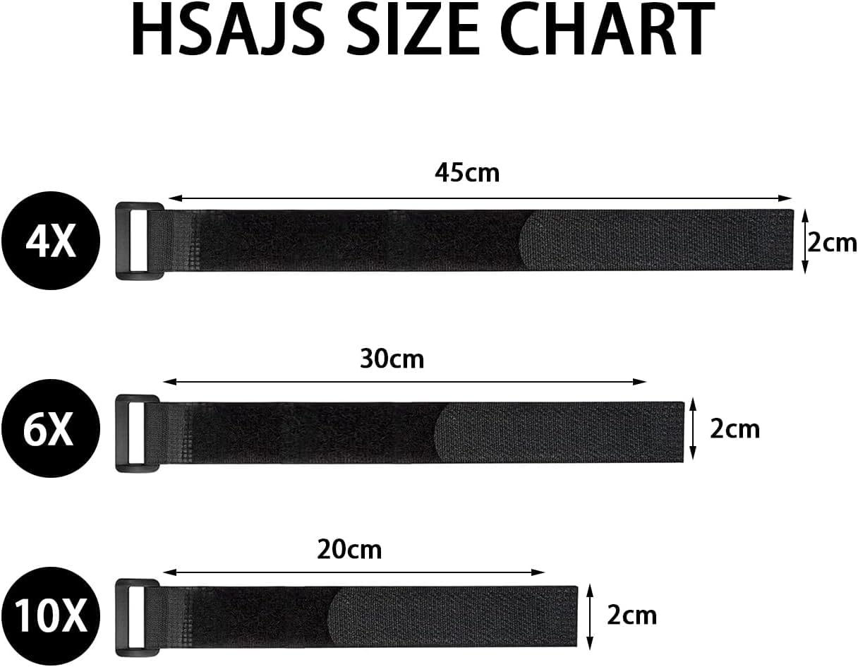 Cobee Attaches De Câble Réutilisables En Nylon, 1,27 Cm De Large