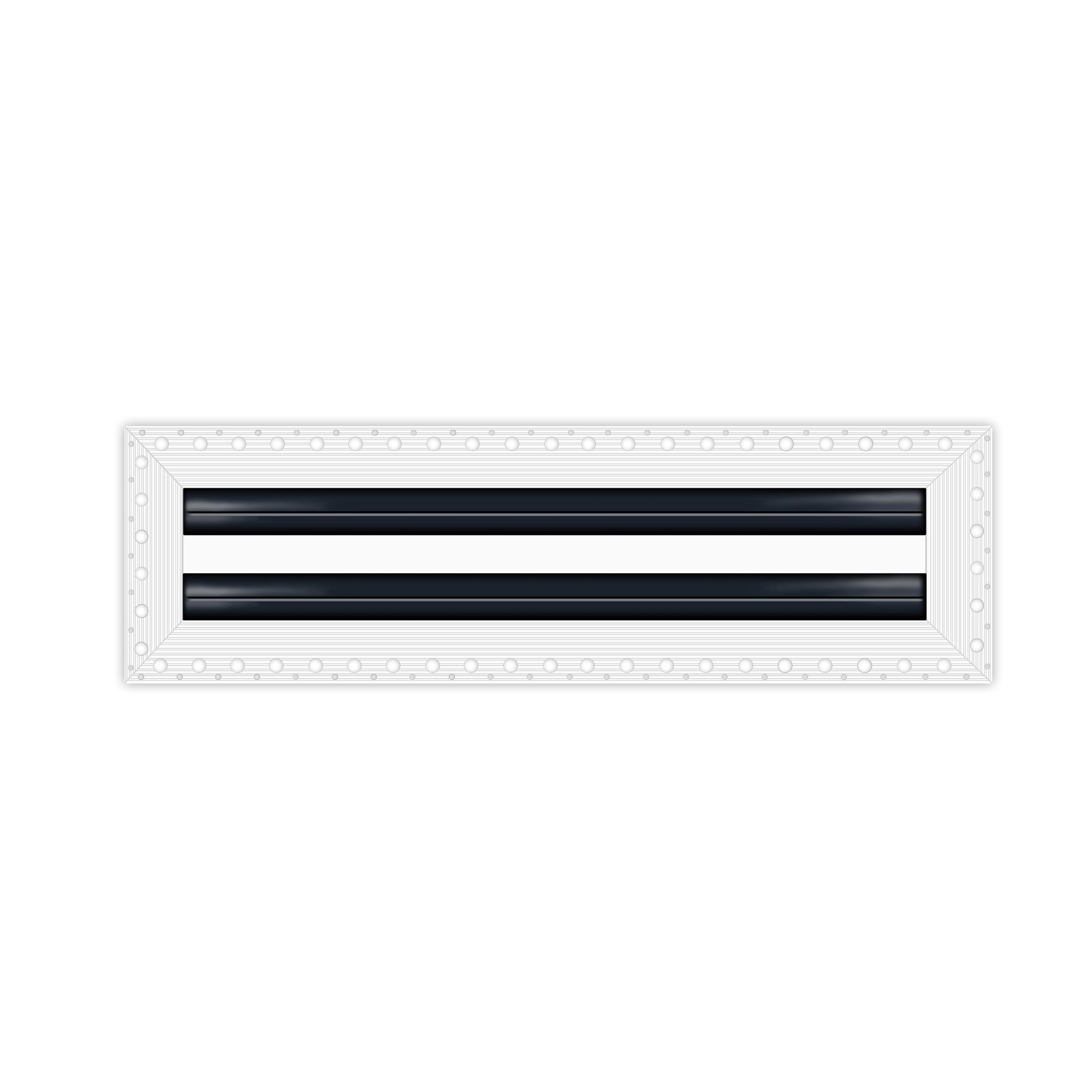 Diffuseur linéaire MUD pour éliminer les grilles de ventilation visibles