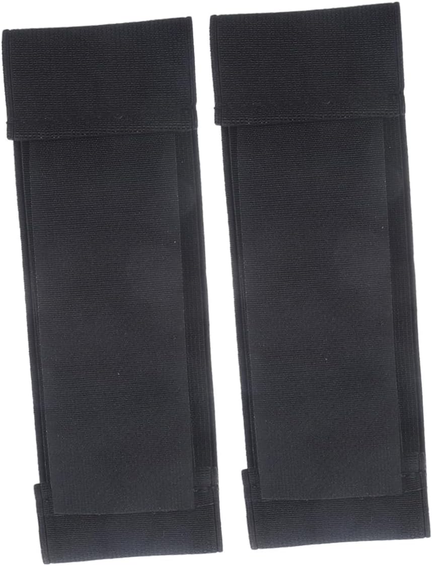 2pcs Elastic Hockey Leg Straps Shin Guard Protector Fixed Strap for Men Women Ice Hockey Skate Guards