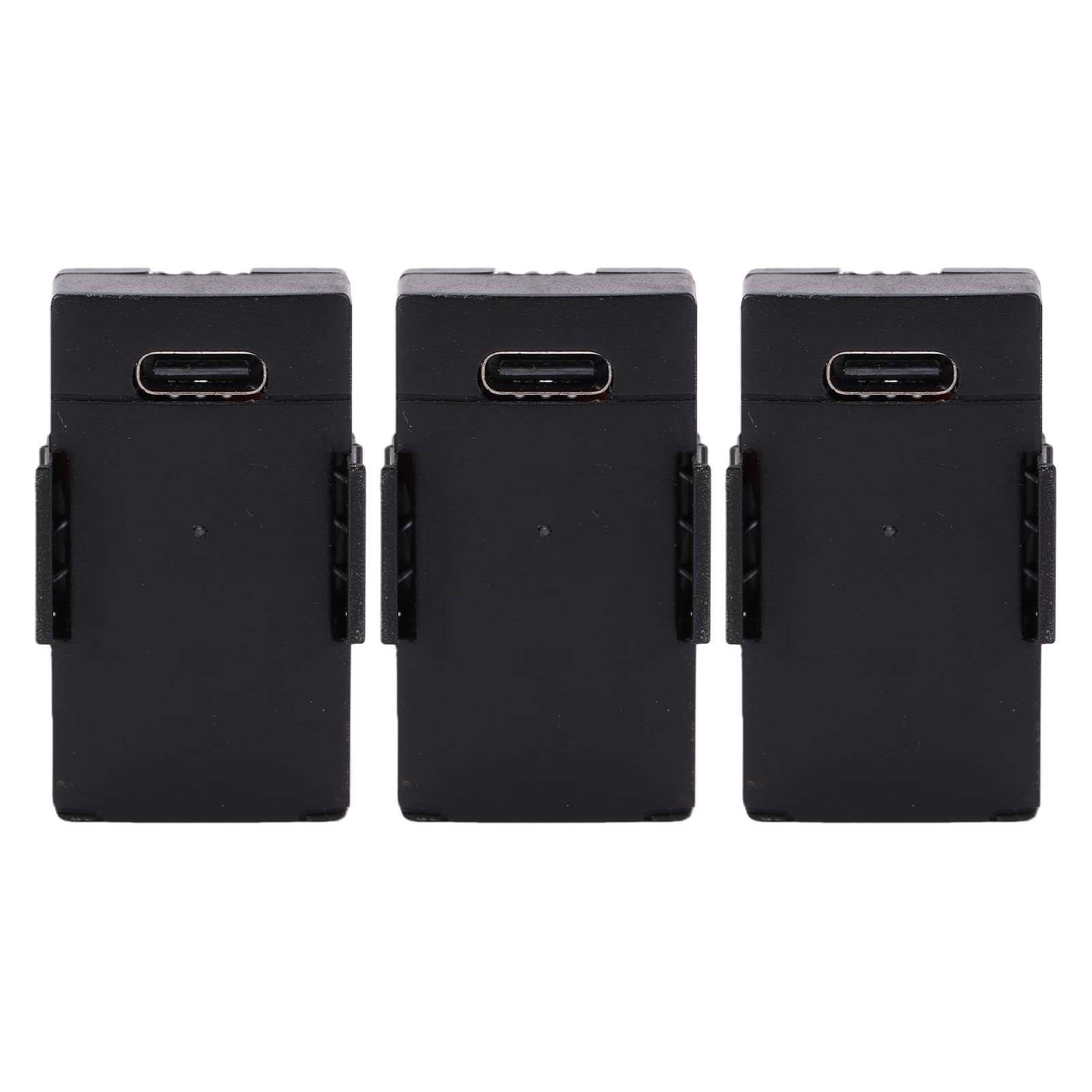 VGEBY Batterie d'avion RC 3,7 V 220 MAh Batterie d'hélicoptère RC Pack de Remplacement en Plastique à Charge Rapide avec Protection de sécurité 8 à 10 Minutes de Vol pour A61 Air Wolf (3PCS)