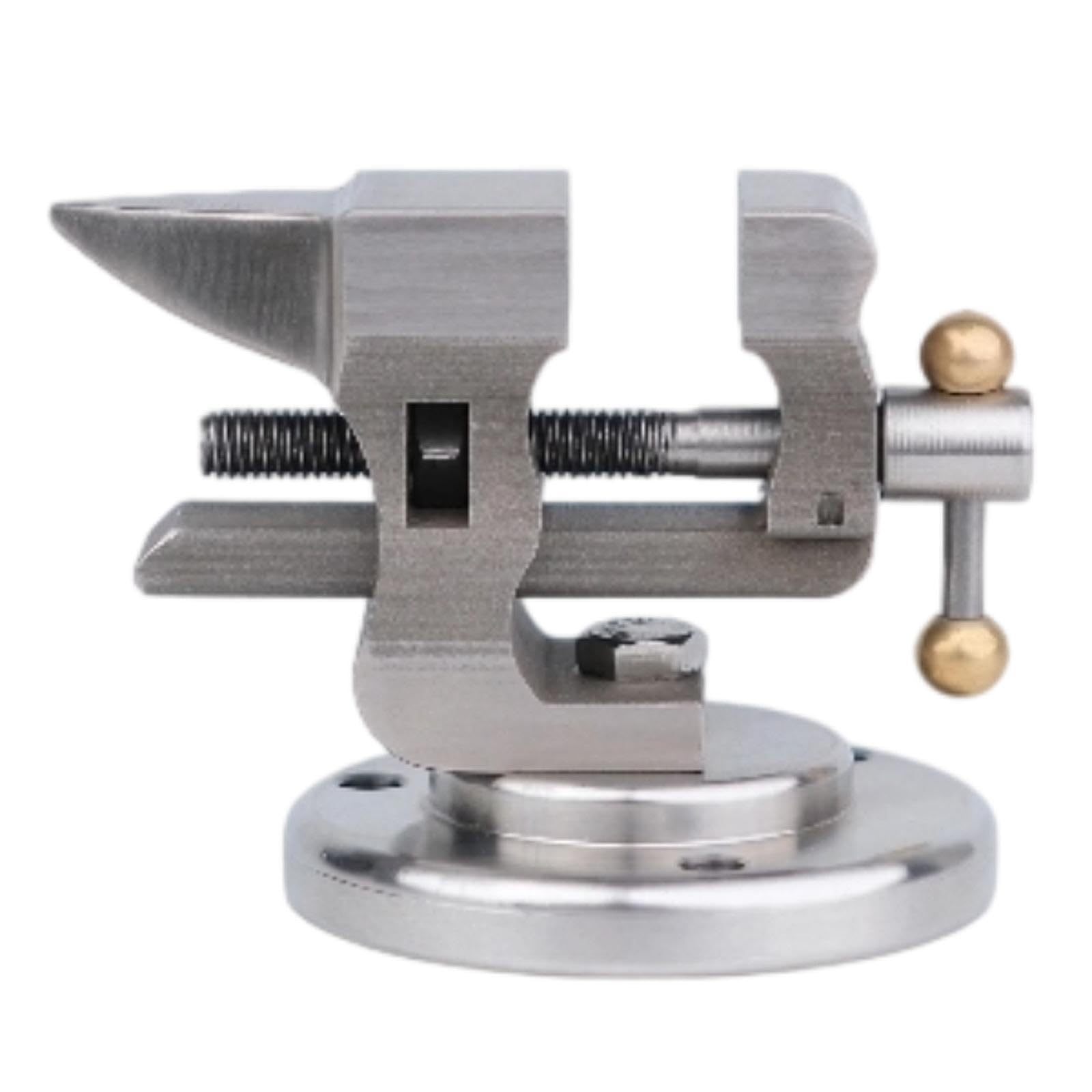 Qianly Mini Morsa Da Banco Leggera con Base per Lavori Fai Da Te, Utensili