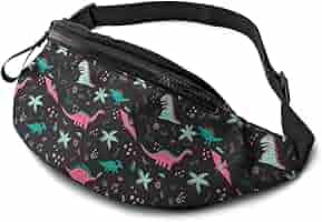 VERDANVERSE Dinosaurier Gürteltasche - Robuste Canvas Bauchtasche Für Kinder