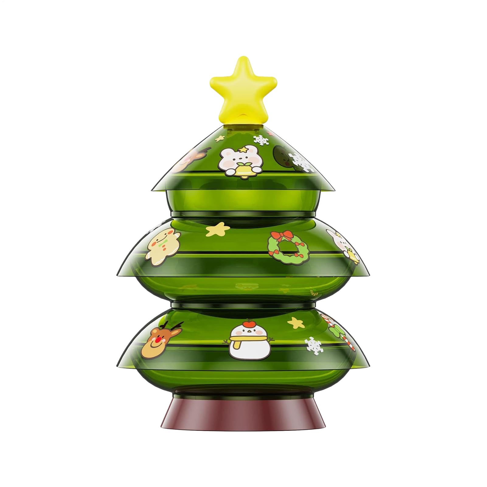 Vassoio a Forma di Albero di Natale a Tre