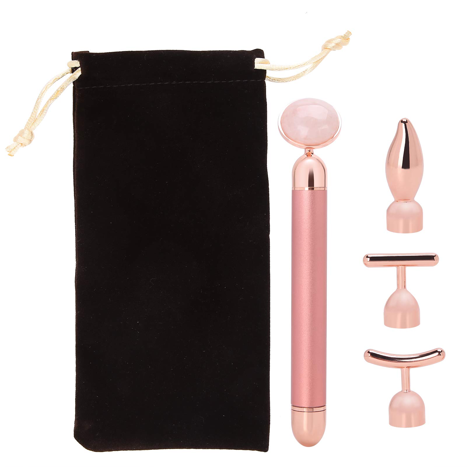 Masajeador Facial Multifuncional 4 en 1 con Vibración para Lifting Facial y Masaje Reafirmante