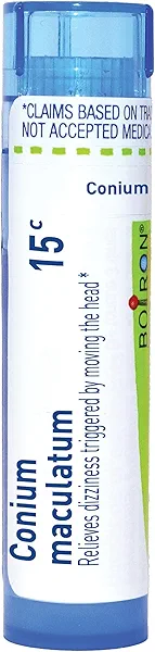 Boiron Conium Maculatum 15C for Dizziness Triggered by Moving The Head - 80 Pellets