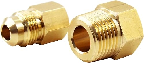 Miniatura 8 de MENSI Adaptador de tanque de gas propano POL de nariz suave, válvula de enchufe de flujo completo para tanque de 50 libras con destello macho de 38