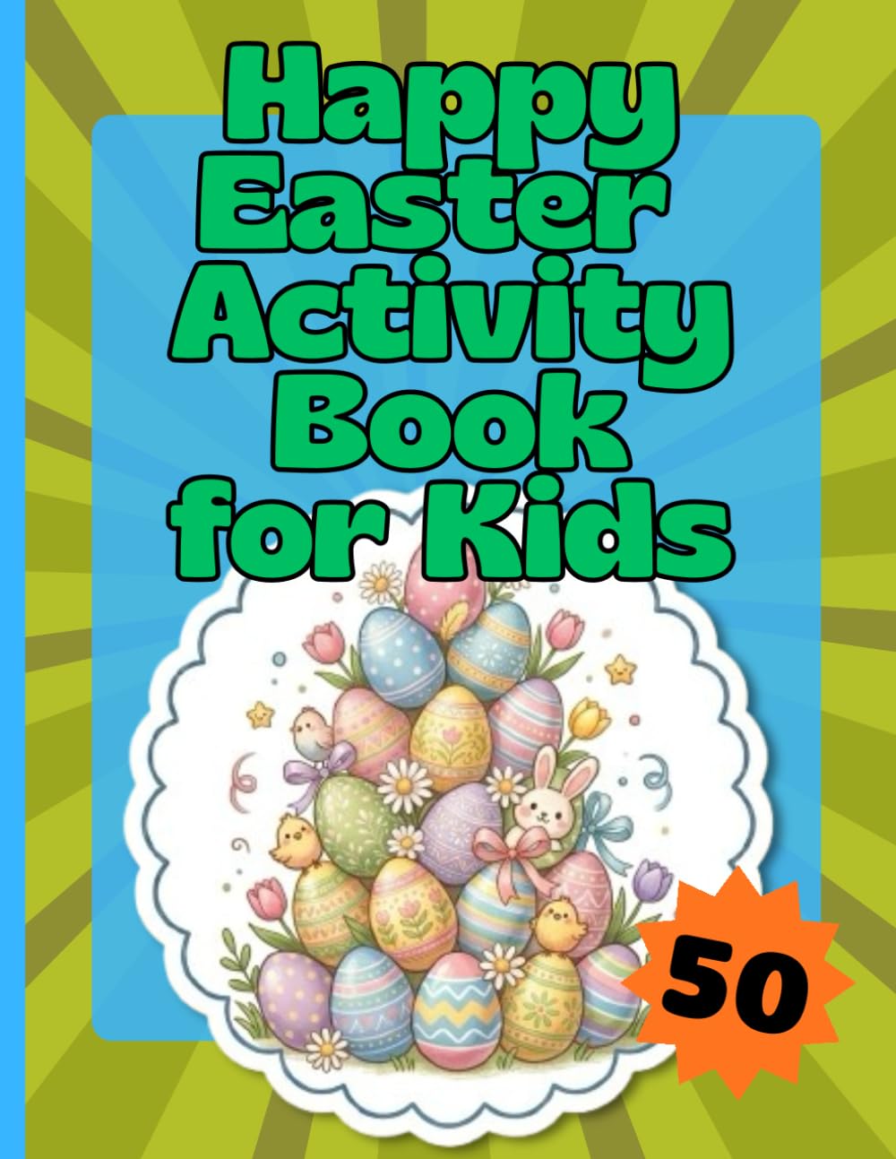 Easter Activity Book for Kids: Easter Scissor Skills Preschool Workbook for Kids