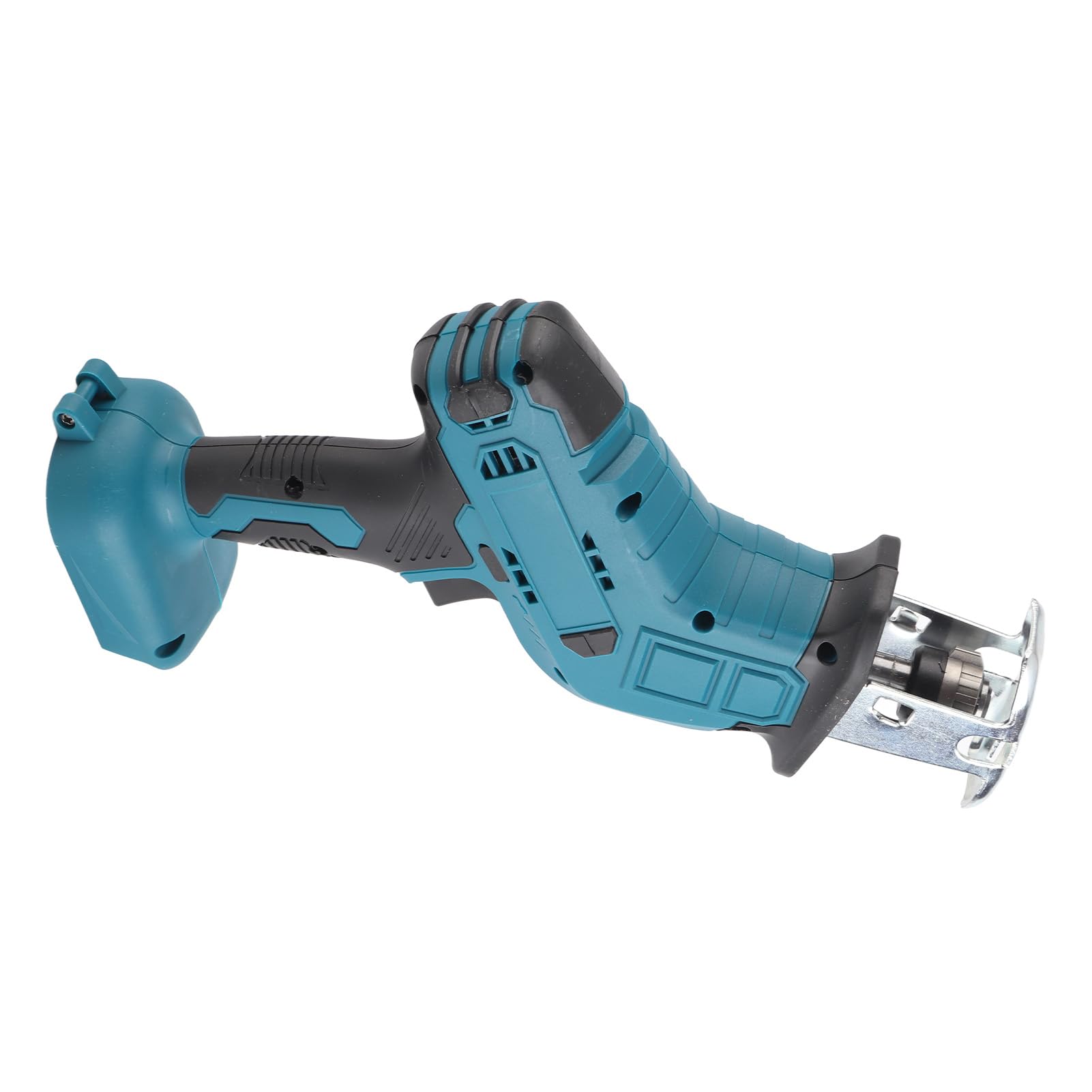 Compatible con batería de 21 V - Herramienta eléctrica de mano de litio - Sierra recíproca inalámbrica - Motor de 200 W con 3000 SPM - Pinza autoblocante para corte de placas y