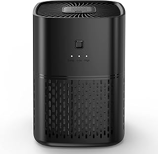 Air Purifiers for Bedroom, Home, Pets, H13 Hepa Air Purifier, Air Cleaner with 3 Speeds, Fragrance Sponge, Sleep Mode, 3-Stage Filtration System, Filters Dust Smoke Mold Pollen Odor Dander Allergies