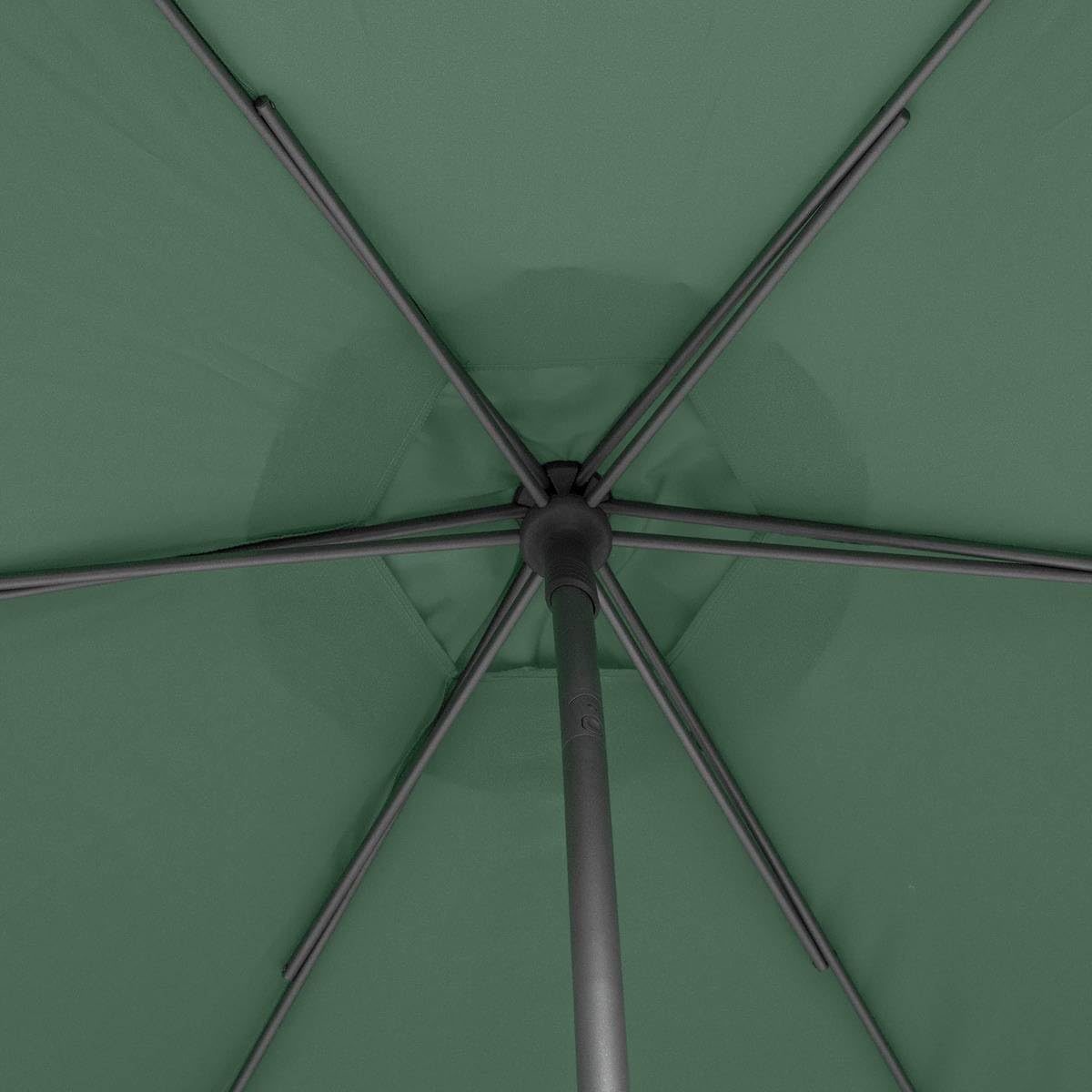 Hesperide parasol SOYA okrągły - oliwkowa zieleń, Oliwkowa zieleń, Design