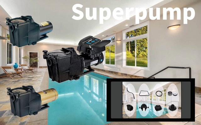 Kit De Joints SPX1600TRA Pour Pompe De Piscine Hayward Super Pump - Compatible SP1600/2600, VSP, Etc. - 4 Pièces