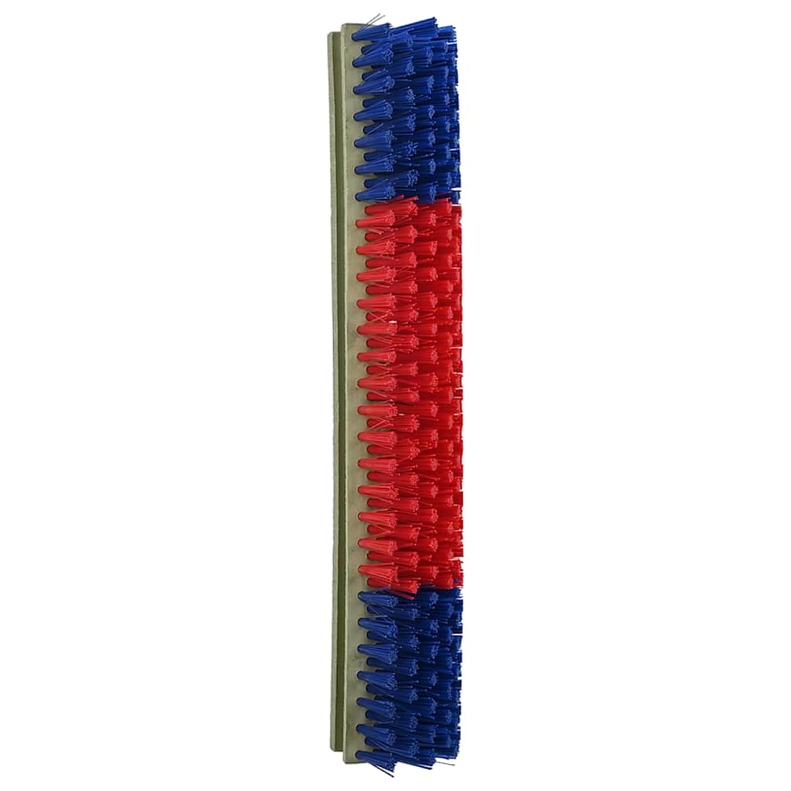 Gecheer Rinderbürsten Wandmontiert, Effiziente Tierpflege, 20x9x50 cm, Rot-Blau-Schema, für Stall und Werkstatt42006831