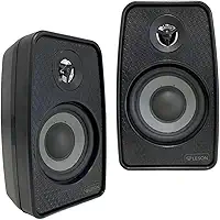 Par Caixa de Som Ambiente Alto-Falante 70W RMS 8 Ohms Preto Bobina Simples 4 Pol Leson - 2LS070CXP