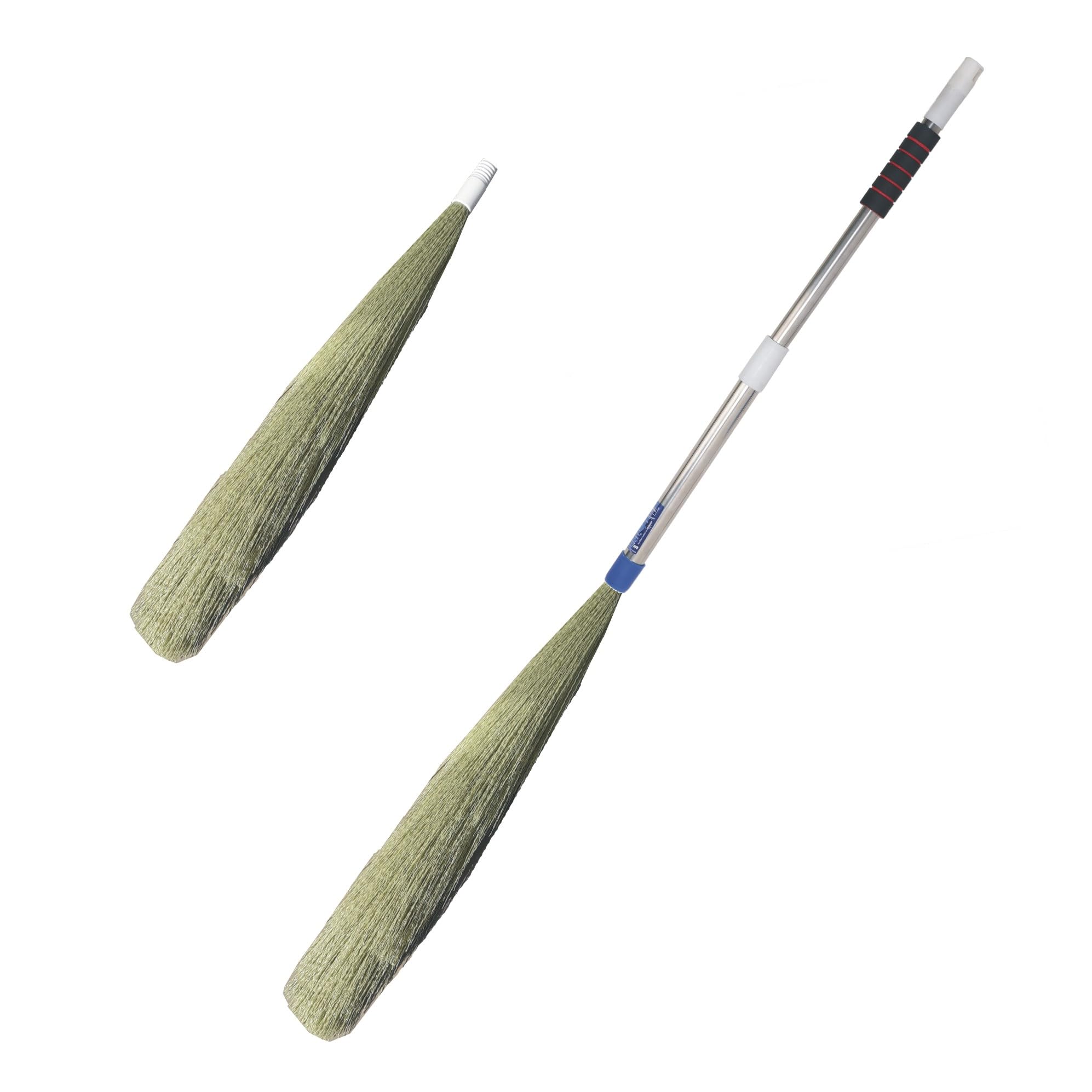 VIMAL Duraclean-SS (Extendable Handle) No-Dust Soft Broom with Extra Refill (1 Pc) for Home/Office/Outdoor Floors & Ceiling Cleaning, Washable Fibers Jhadu with Adjustable Stainless Steel Handle (B0D6R58XFW) Amazon Price History, Amazon Price Tracker