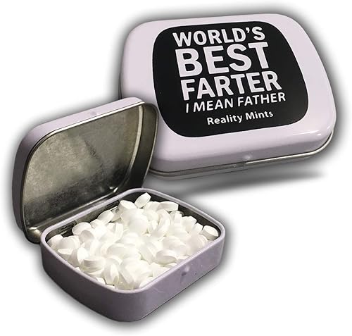 Miniatura 2 de Gears Out World's Best Farter, I Mean Father Reality Mints  Regalo divertido para papá, marido, amigo o hermano  Relleno de calcetines para hombres,