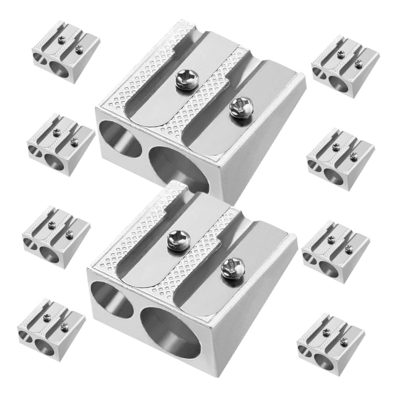 HOMSFOU 5 Set Temperamatite Per Scuola Utensile E Compatto Per Diversi 10 Pezzi*5