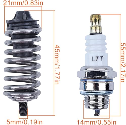 Miniatura 2 de Kit de pistón de cilindro de 1.732 in, para Husqvarna 340, 345, 350 para motosierra