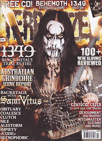 TERRORIZER MAGAZINE + CD BACK ISSUE #185 OBITUARY - DEVOURMENT - ALESTORM Paperback – 1 Jan. 2000