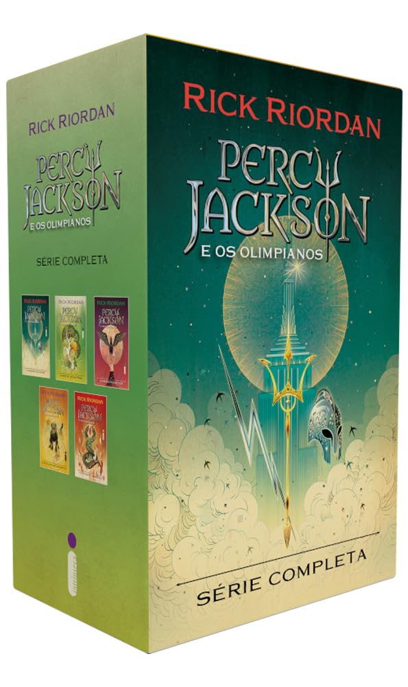 Caixa Mítica Percy Jackson e os Olimpianos – Nova Edição Especial