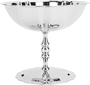 Buachois Ice Cream Cup,Stainless Steel Dessert Serving Bowls Tall Footed Dessert Cups for Home Parties Restaurants Sundae Trifle Bowls for Ice Cream Custard Mousse Salad