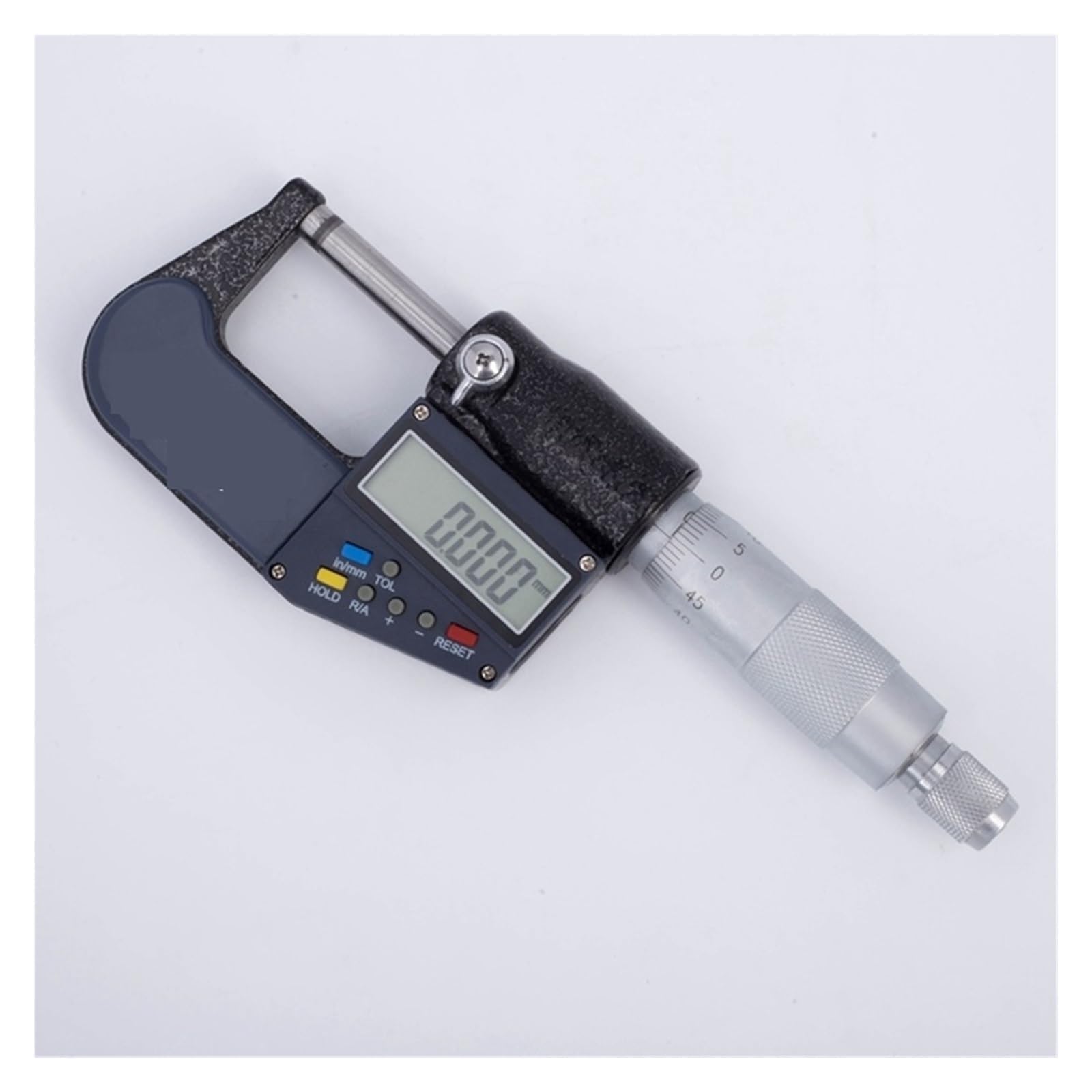 0.001mm mikrometr cyfrowy 0-100mm elektroniczne mikrometry zewnętrzne chromowana suwmiarka narzędzia pomiarowe 0-25-50-75-100mm, Ciężki obowiązek(75-100mm)
