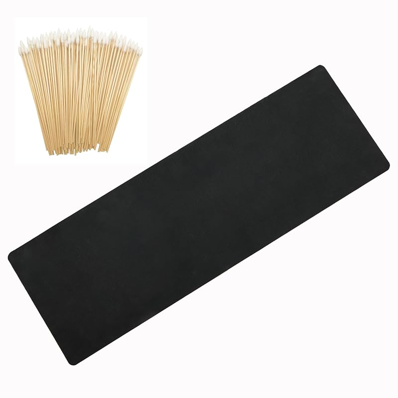 Tapete de limpeza para armas em neoprene preto 91,4 x 30,5 cm PQEUGOA NR00014