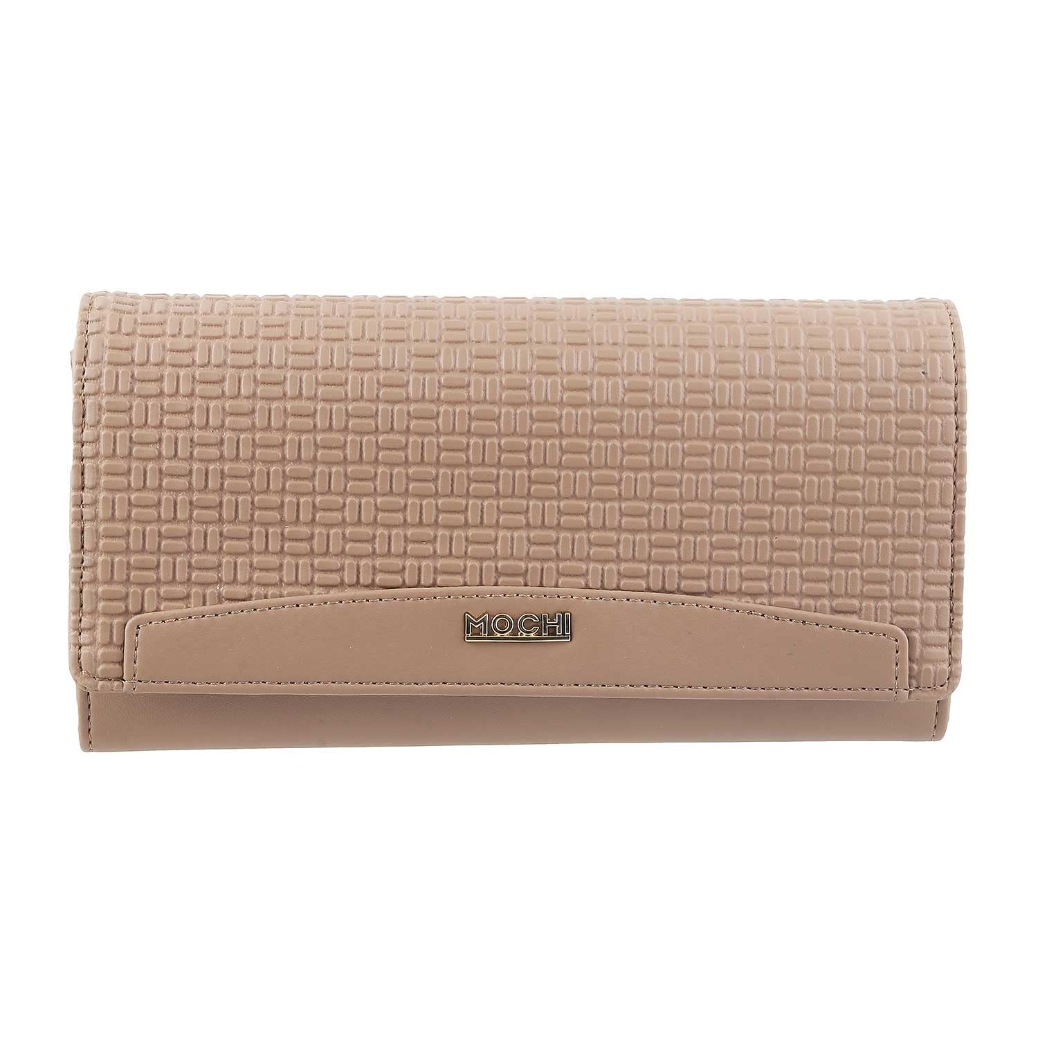 Womens Synthetic Beige Clutch (One Size)-image-35