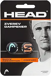HEAD Zverev Amortecedor de vibração para raquete de tênis - Amortecedor de corda de raquete