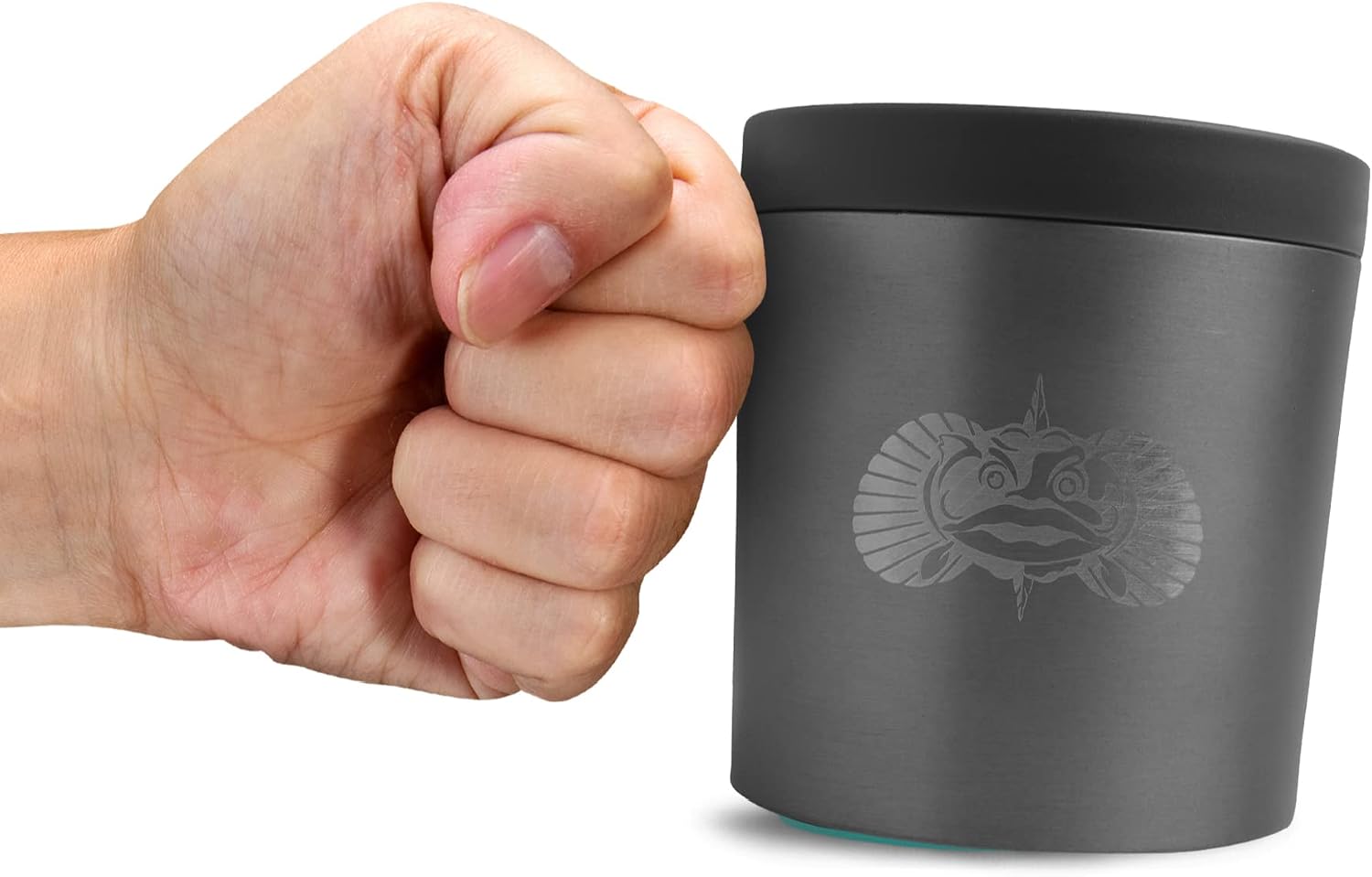 Toadfish Anchor Non-Tipping Universal Cup Holder-Graphite