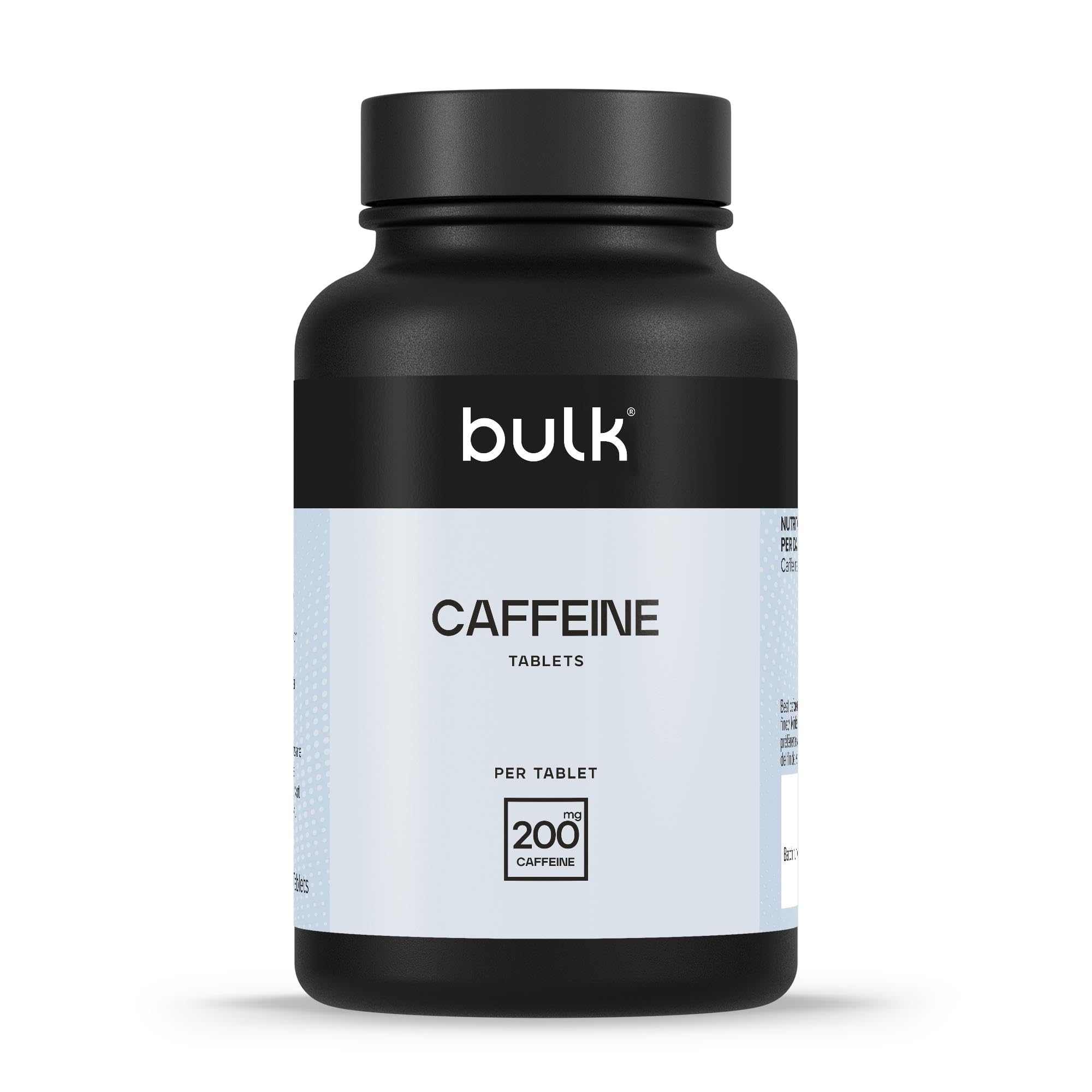 Bulk Koffeintabletten, 200 mg, 100 Tabletten