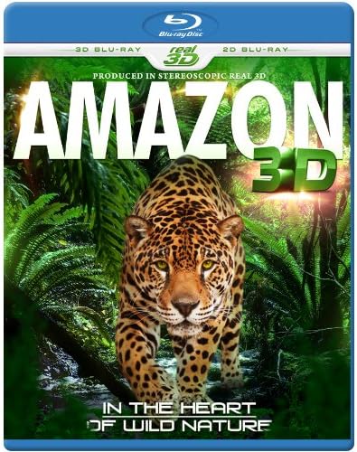 AMAZON 3D - In The Heart Of Wild Nature (Blu-ray 3D & 2D Version) REGION FREE [3D Blu-ray]